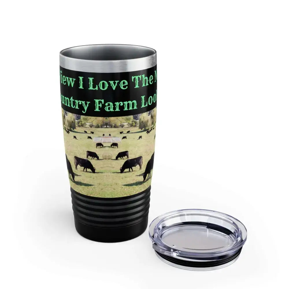 Cowboy Country Coffee Mug Farmer Travel Tumbler Gifts for Men 20oz - Mug