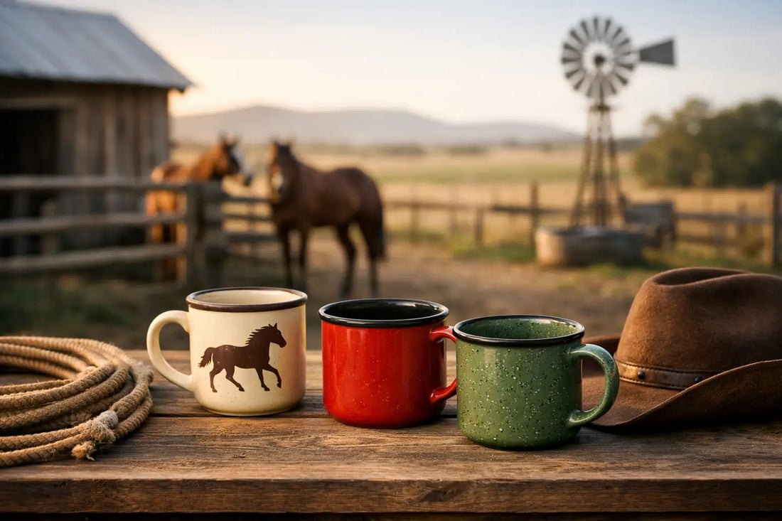 Country Mugs That Feel Right at Home on the Ranch