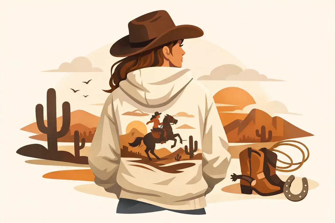 Cowgirl Graphic Hoodies That Feel Like You