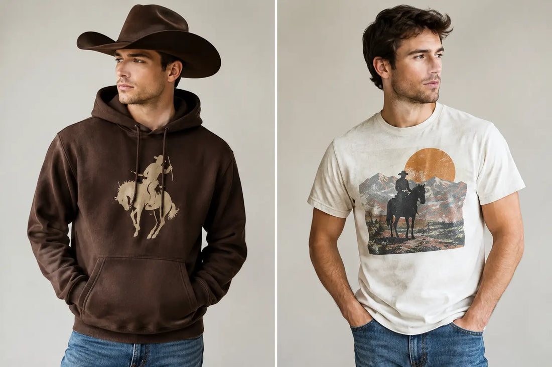 Cowboy Hoodies vs Graphic Tees: Which Fits?