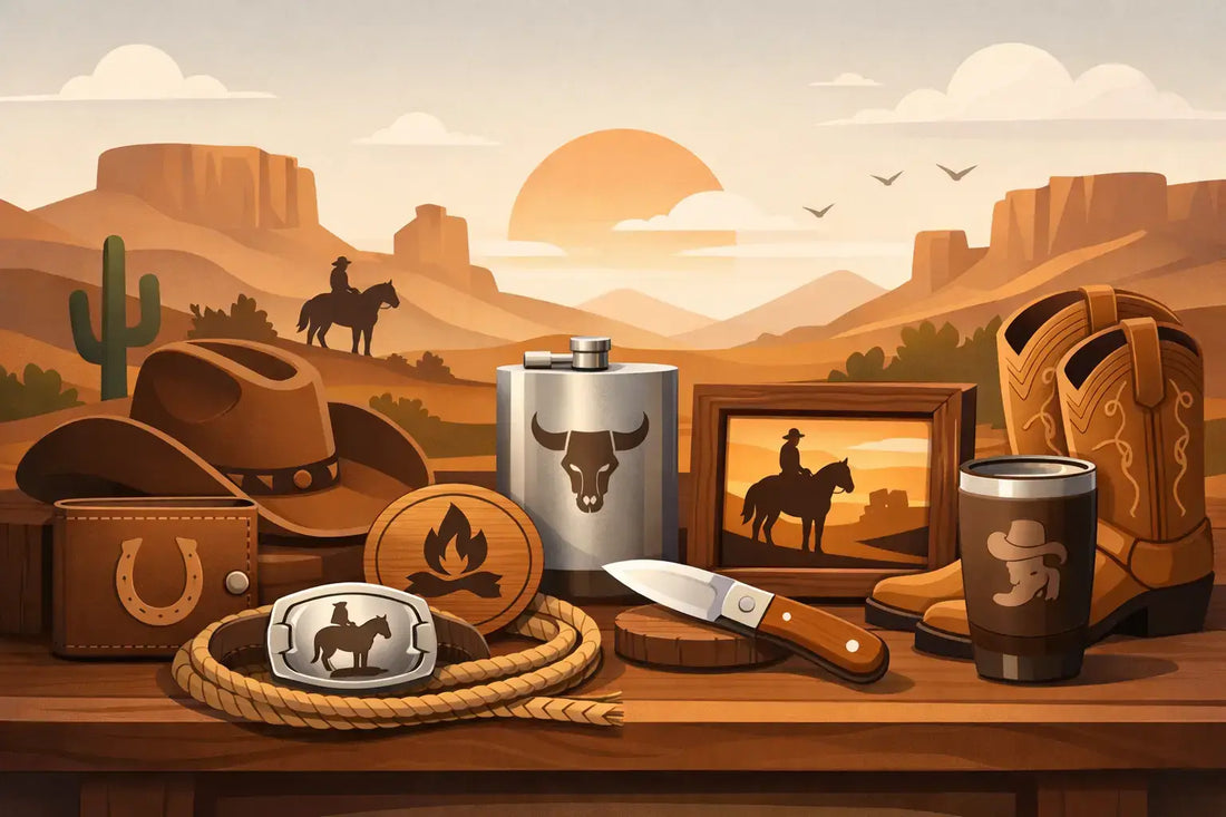 12 Personalized Cowboy Gifts That Get It Right