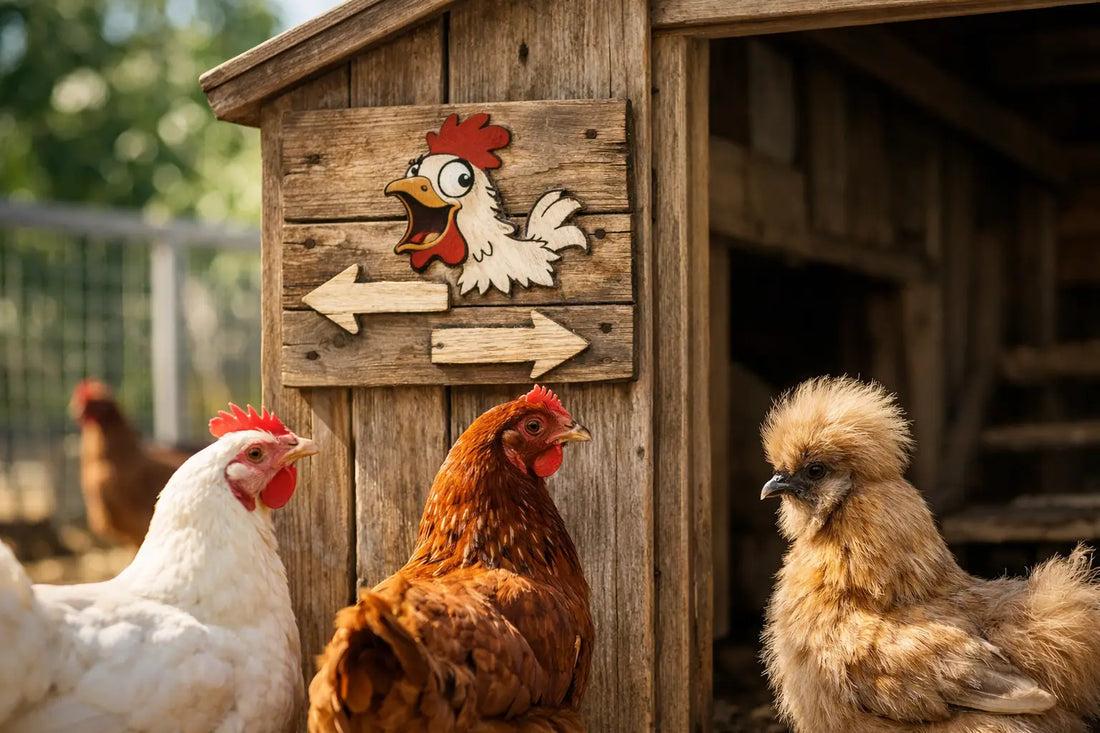Funny Chicken Coop Signs That Get a Laugh