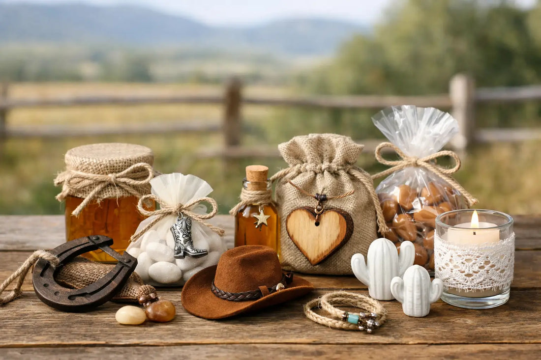 15 Western Wedding Favor Examples Guests Will Love