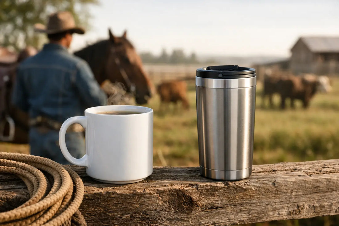 Mugs Versus Tumblers for Busy Ranch Days