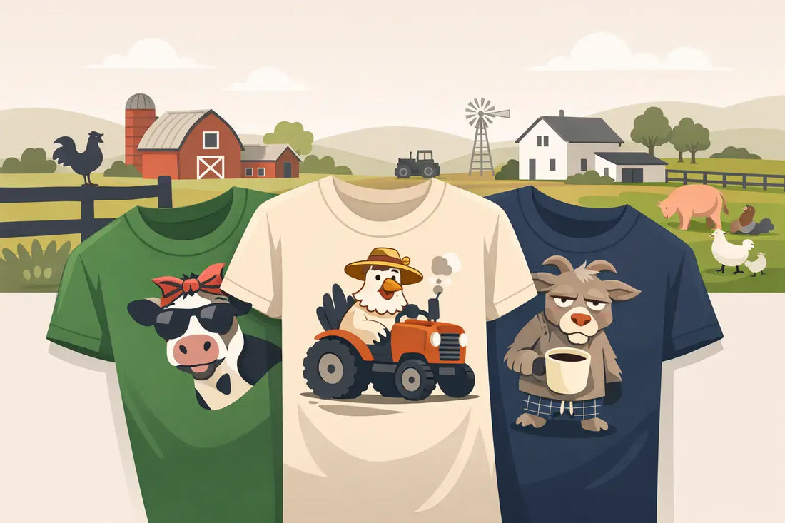 Funny Farm Life Shirts That Get Noticed