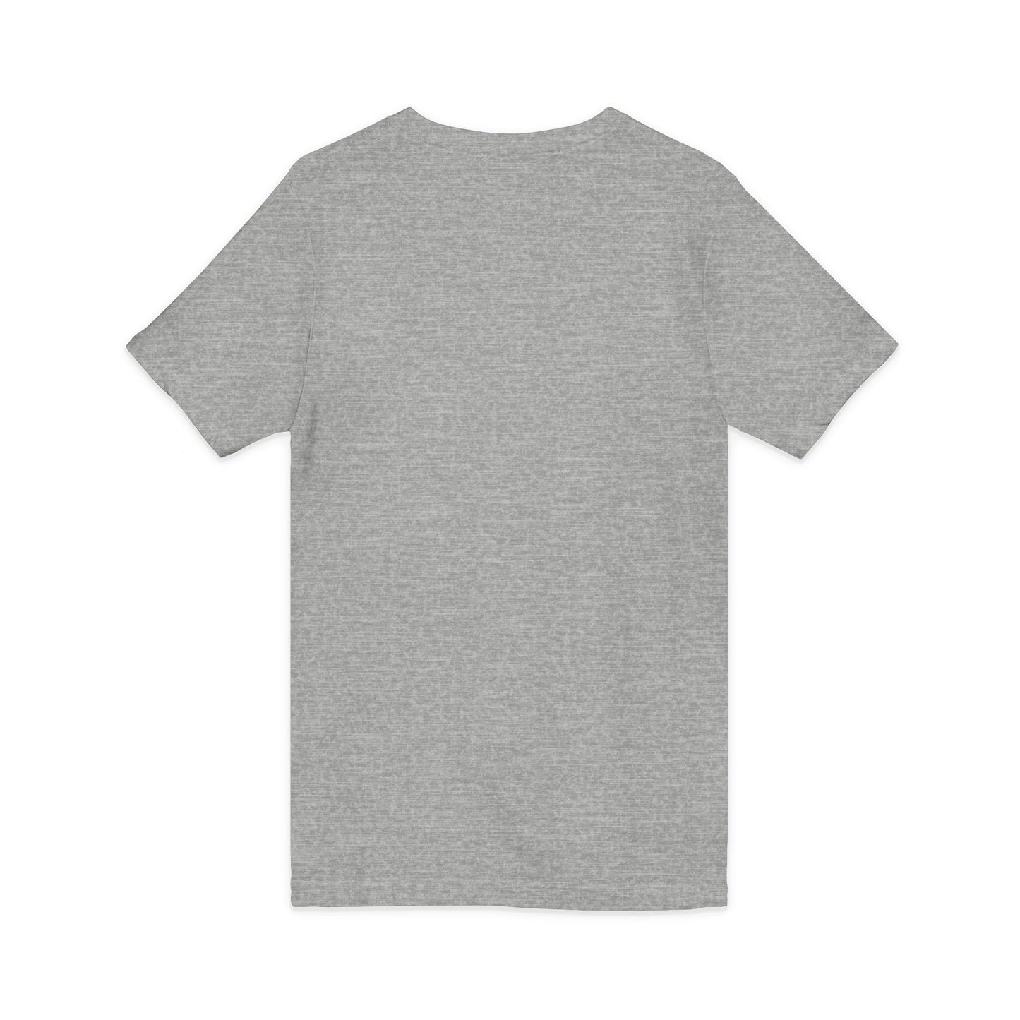 Back view of a grey Grandma T-Shirt, Funny Mema Tee, perfect gift for Granny.