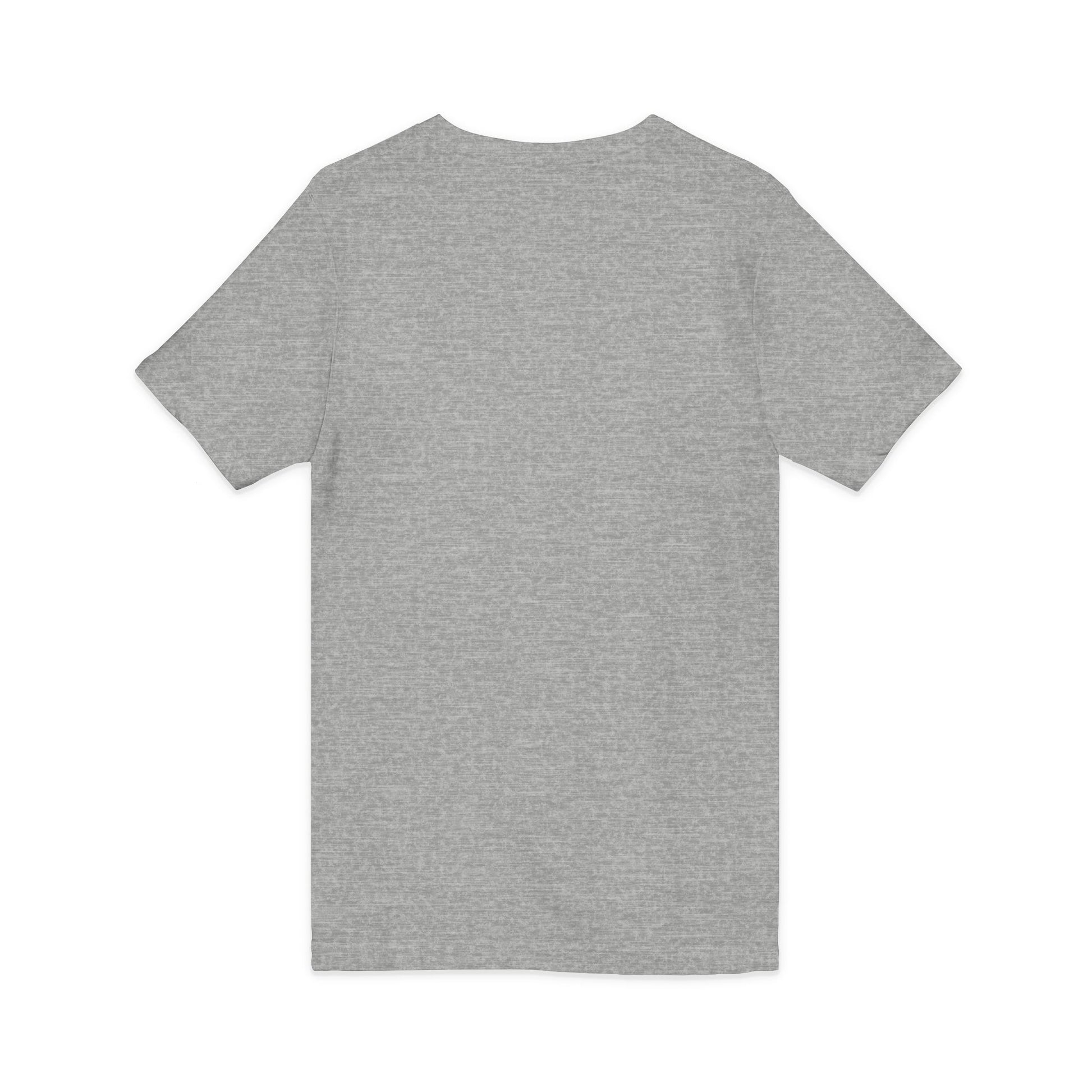Back view of a grey Grandma T-Shirt, Funny Mema Tee, perfect gift for Granny.