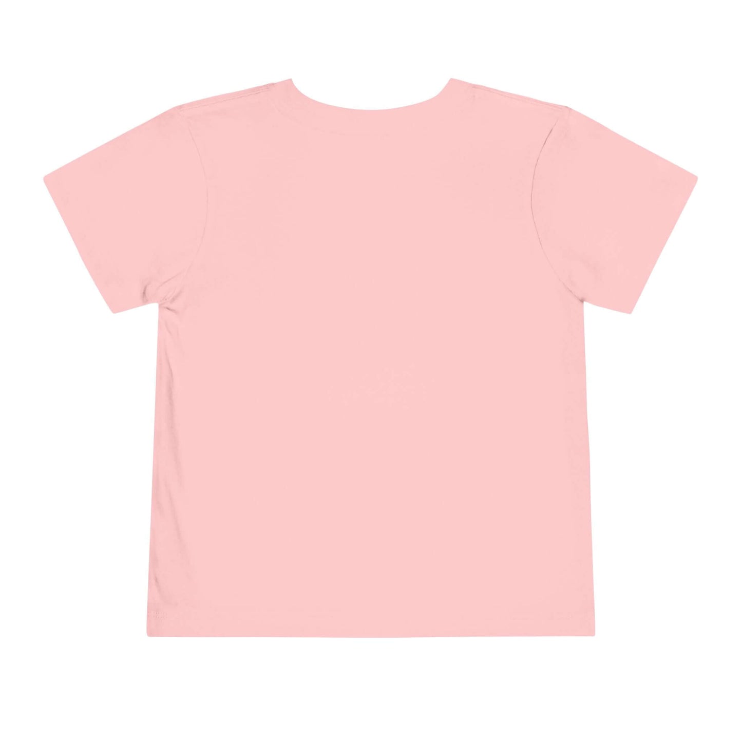 Back view of the Toddler Cowgirl Tee in soft pink, perfect children apparel for adventure and play.