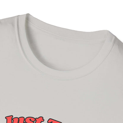 Funny Farm Wife Shirt, close-up of collar and neckline design, showcasing soft fabric and humorous text.