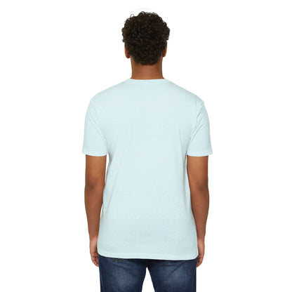 Back view of a man wearing the I Like It When You Are Nice to Me T-Shirt in soft, vintage-style fabric.