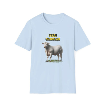 Charolais T-Shirt, Charolais Cattle Farmer Tee, Livestock Apparel - The Best New Thing
