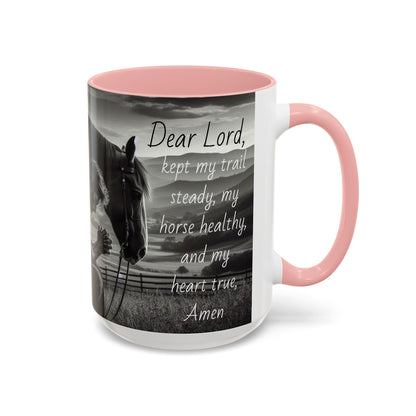 Praying Cowboy Inspirational Coffee Mug, Western Theme Mug