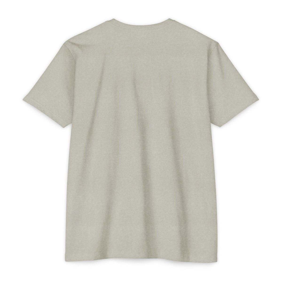 Back view of I Like It When You Are Nice To Me T-Shirt, showcasing the soft cream fabric and classic fit.
