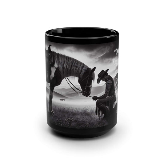 Praying Cowboy Mug, Western Coffee Mug, Inspirational Gifts