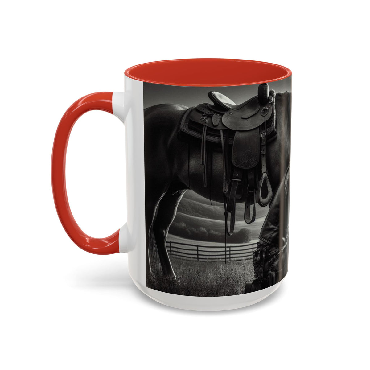 Praying Cowboy Inspirational Coffee Mug, Western Theme Mug