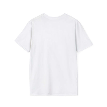 Back view of the Lucky Farm T-Shirt showcasing its soft white fabric and relaxed fit.