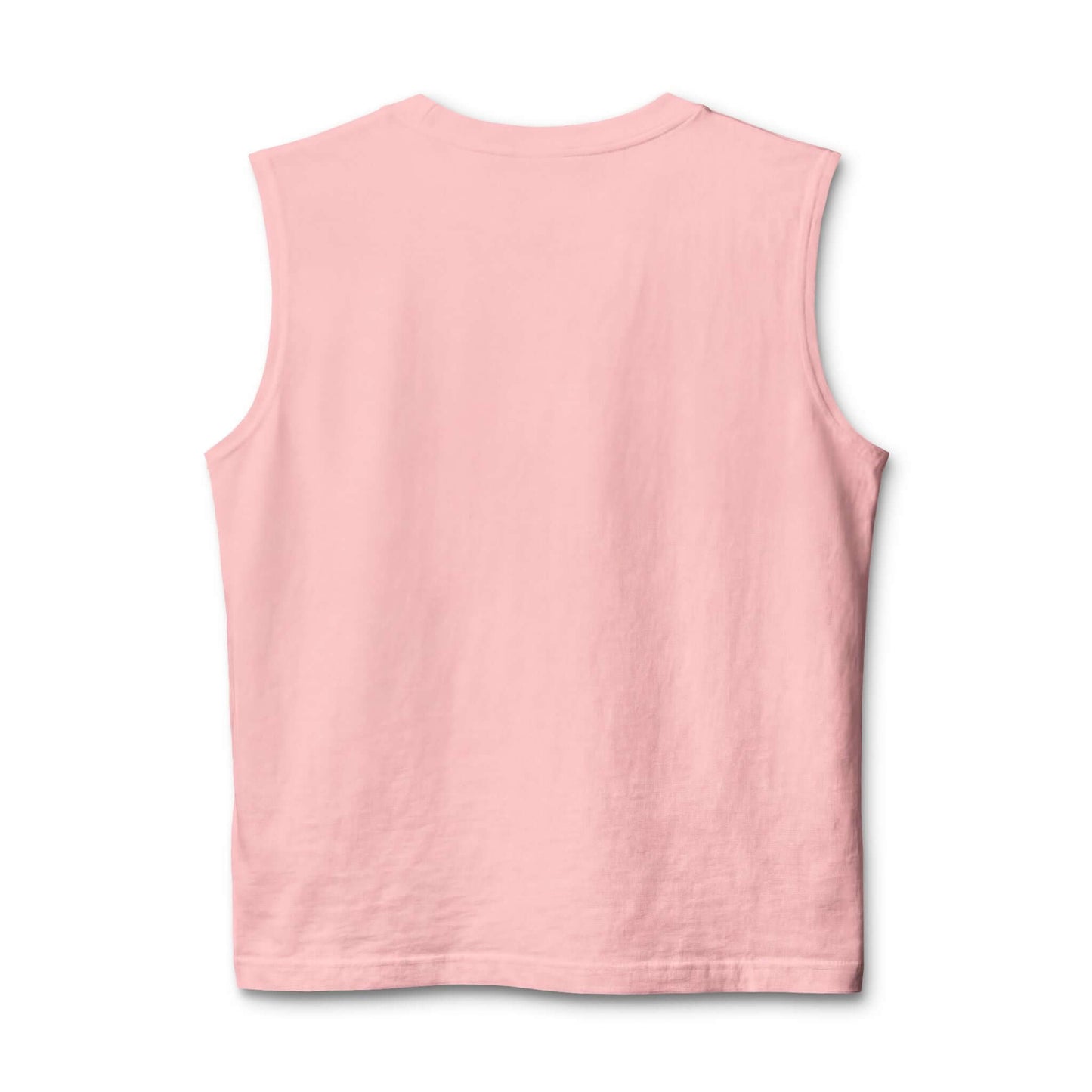 Back view of the Country Life Tank top in pink, perfect for summer fun on the farm.