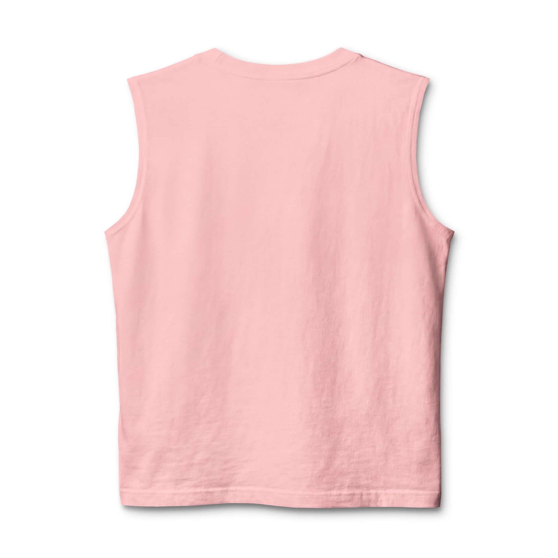 Back view of the Country Life Tank top in pink, perfect for summer fun on the farm.