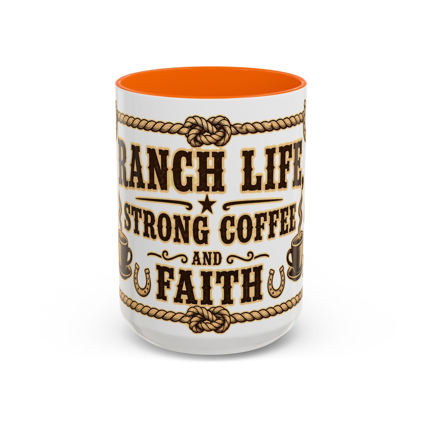 Ranch Life Coffee Mug, Fundraiser Mugs, Silent Auction Coffee Cups