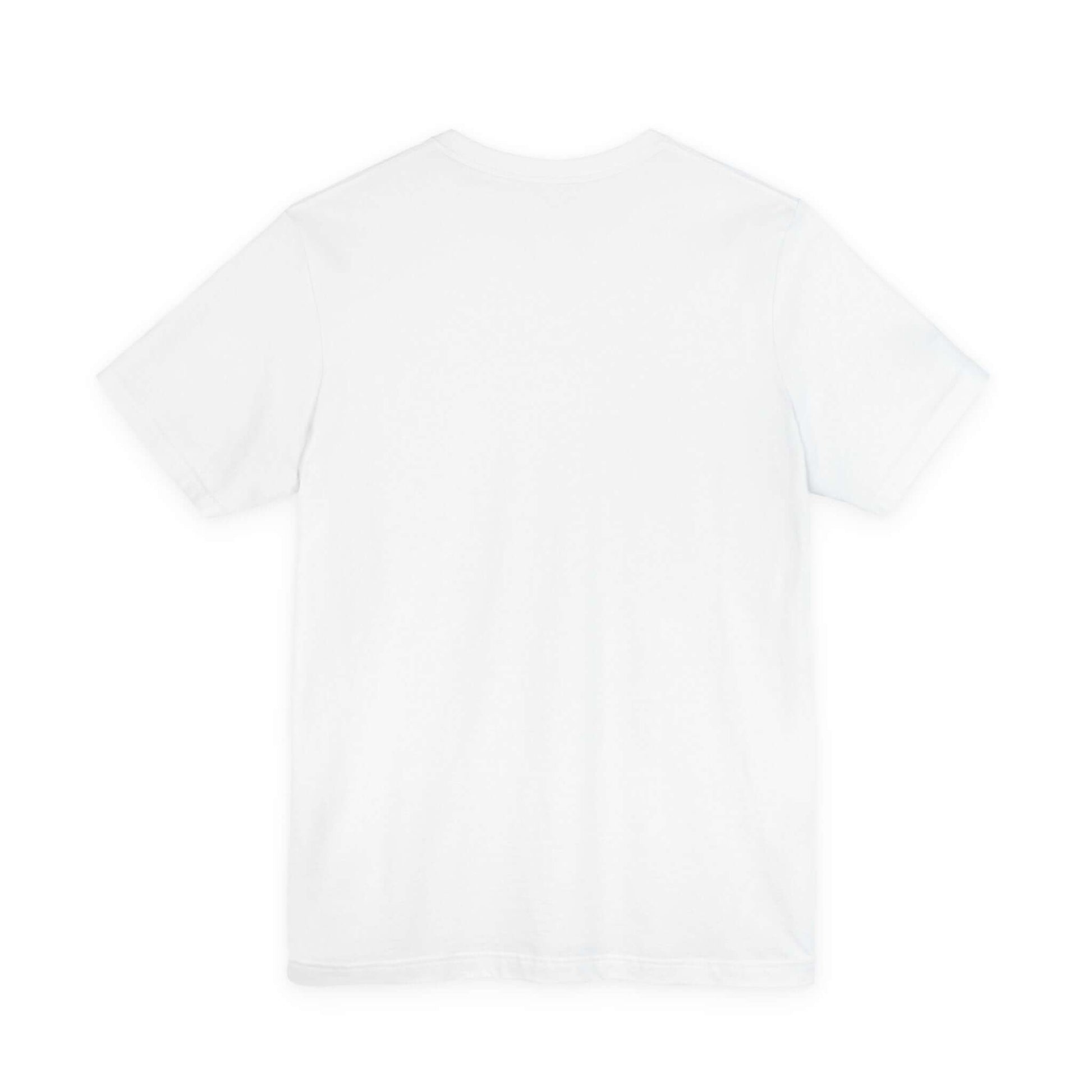 Back view of the Cowgirl Western Tee, Stay Wild Cowgirl T-Shirt Apparel in plain white.