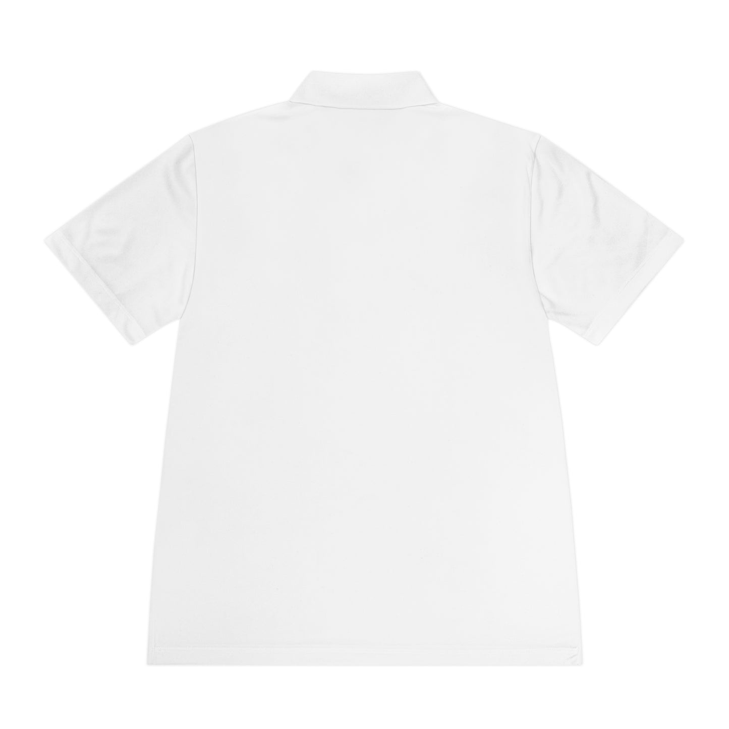 Back view of a Personalize Sport Polo Shirt, ideal for ranch hands and outdoor work.