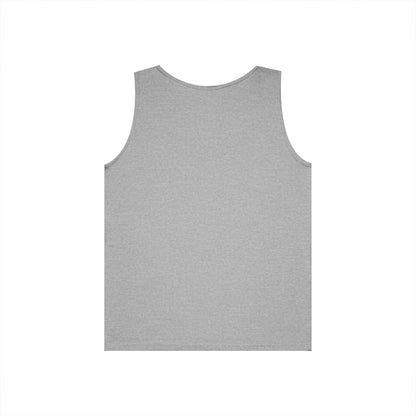 Back view of a gray Horse Lover Tank Top, showcasing its simple and classic design.