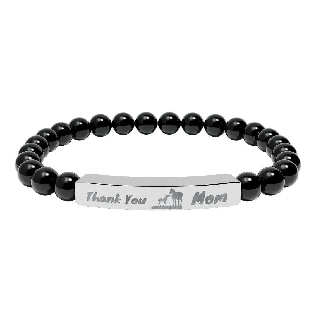 Engraved Personalize Bracelet, Gift for Mom, Gift for Friends - The Best New Thing
