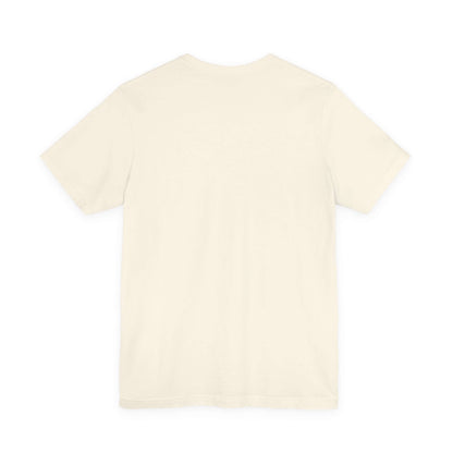 Back view of the Cowgirl Western Tee, showcasing its simple white design, perfect for layering under jackets.