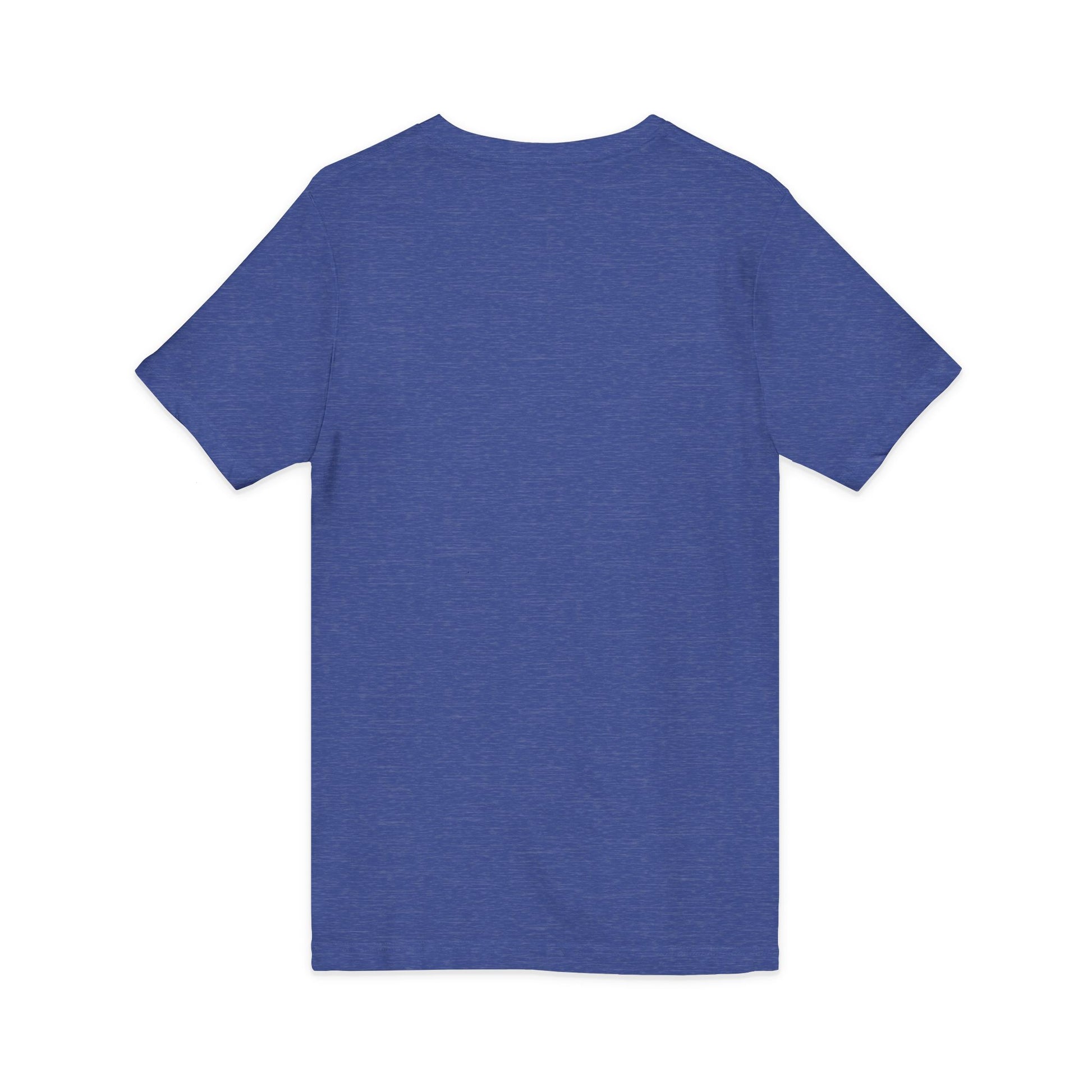 Back view of a blue Grandma T-Shirt, a Funny Mema Tee perfect as a gift for Granny.