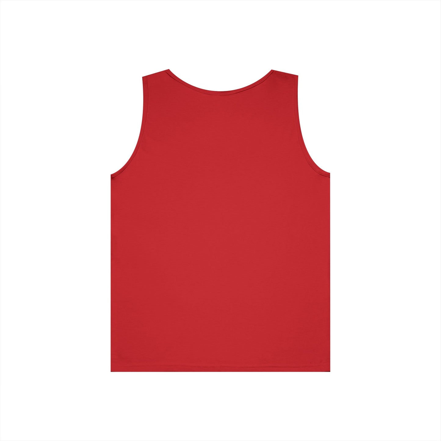Horse Lover Tank Top in red, back view, perfect for horse lovers and country gifts.