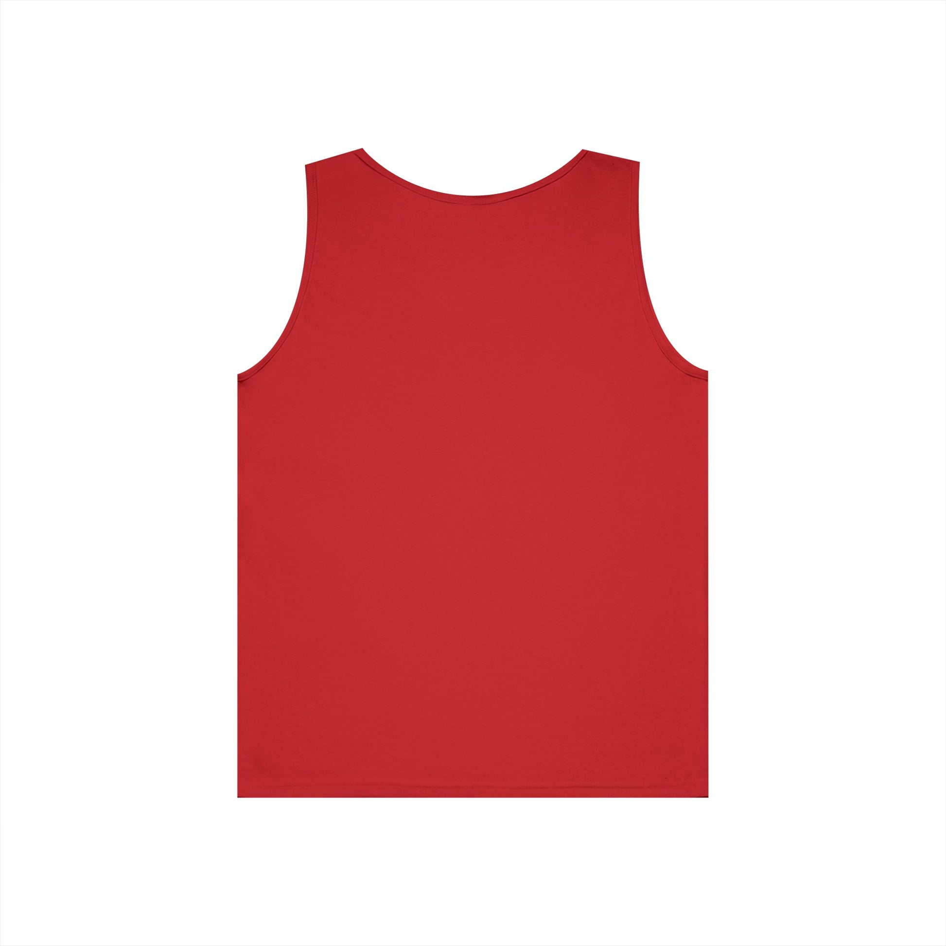 Horse Lover Tank Top in red, back view, perfect for horse lovers and country gifts.