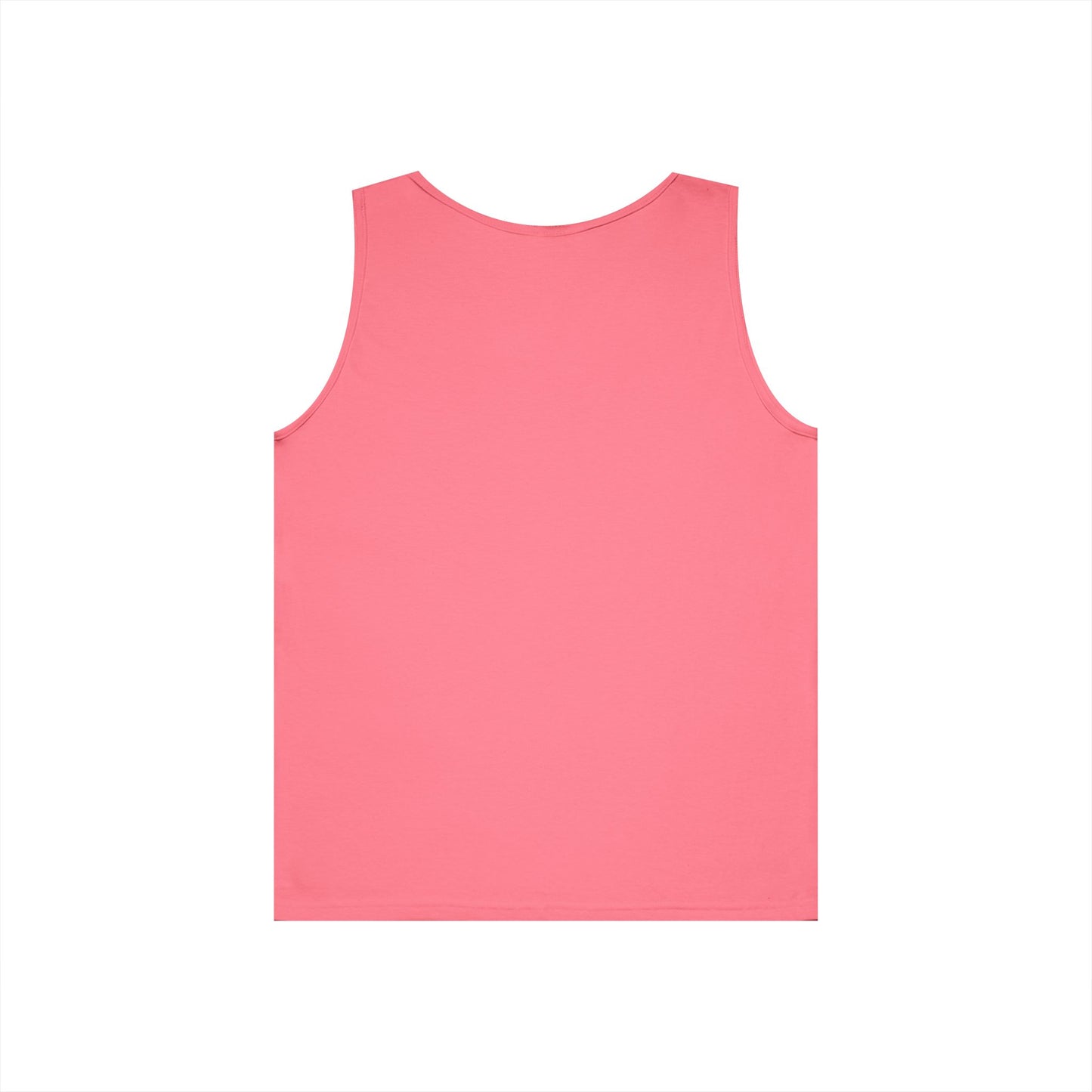 Horse Lover Tank Top in pink, showcased from the back, perfect for country gifts and custom farm shirts.