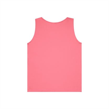 Horse Lover Tank Top in pink, showcased from the back, perfect for country gifts and custom farm shirts.