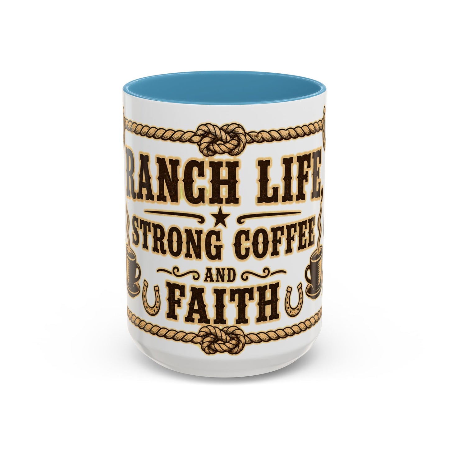 Ranch Life Coffee Mug, Fundraiser Mugs, Silent Auction Coffee Cups