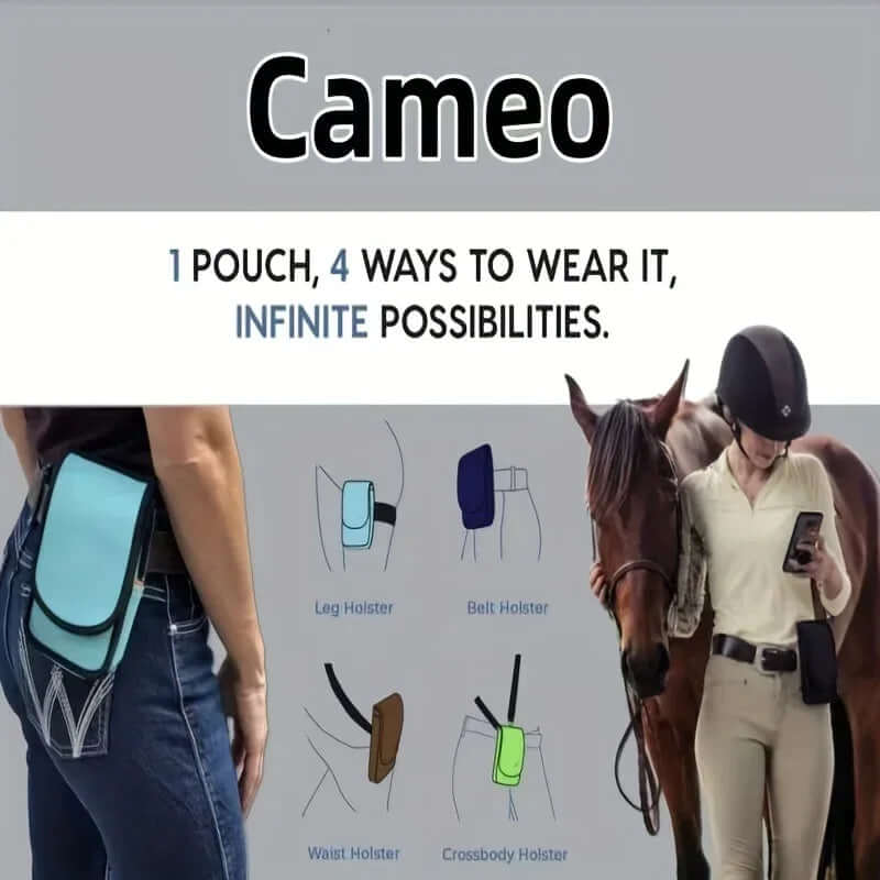 Cell Phone Holster, Phone Holder for Riding, Horse Riding Gear - The Best New Thing