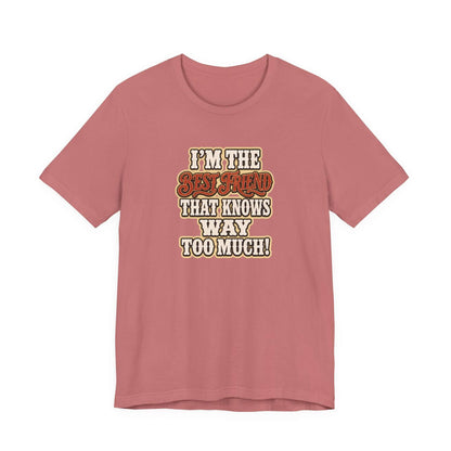 Best Friend T-Shirt in soft cotton with humorous text, perfect for casual wear and showing off friendship.