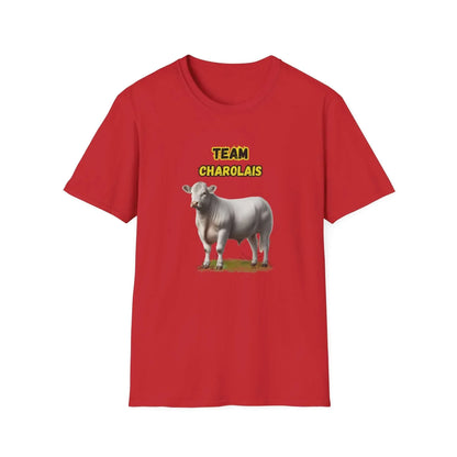 Charolais T-Shirt, Charolais Cattle Farmer Tee, Livestock Apparel - The Best New Thing