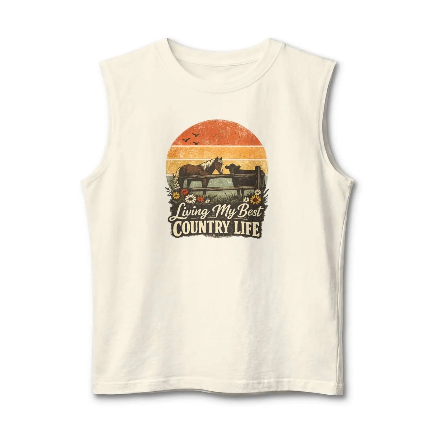 Country Life Tank Top, Western Tank Apparel, Farm Tees - The Best New Thing
