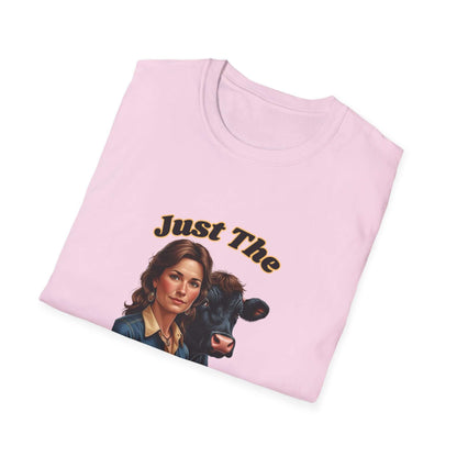 Farmers Wife Apparel, "Just The Kind of Wife I Am, Funny Farm Wife Tee, Neck