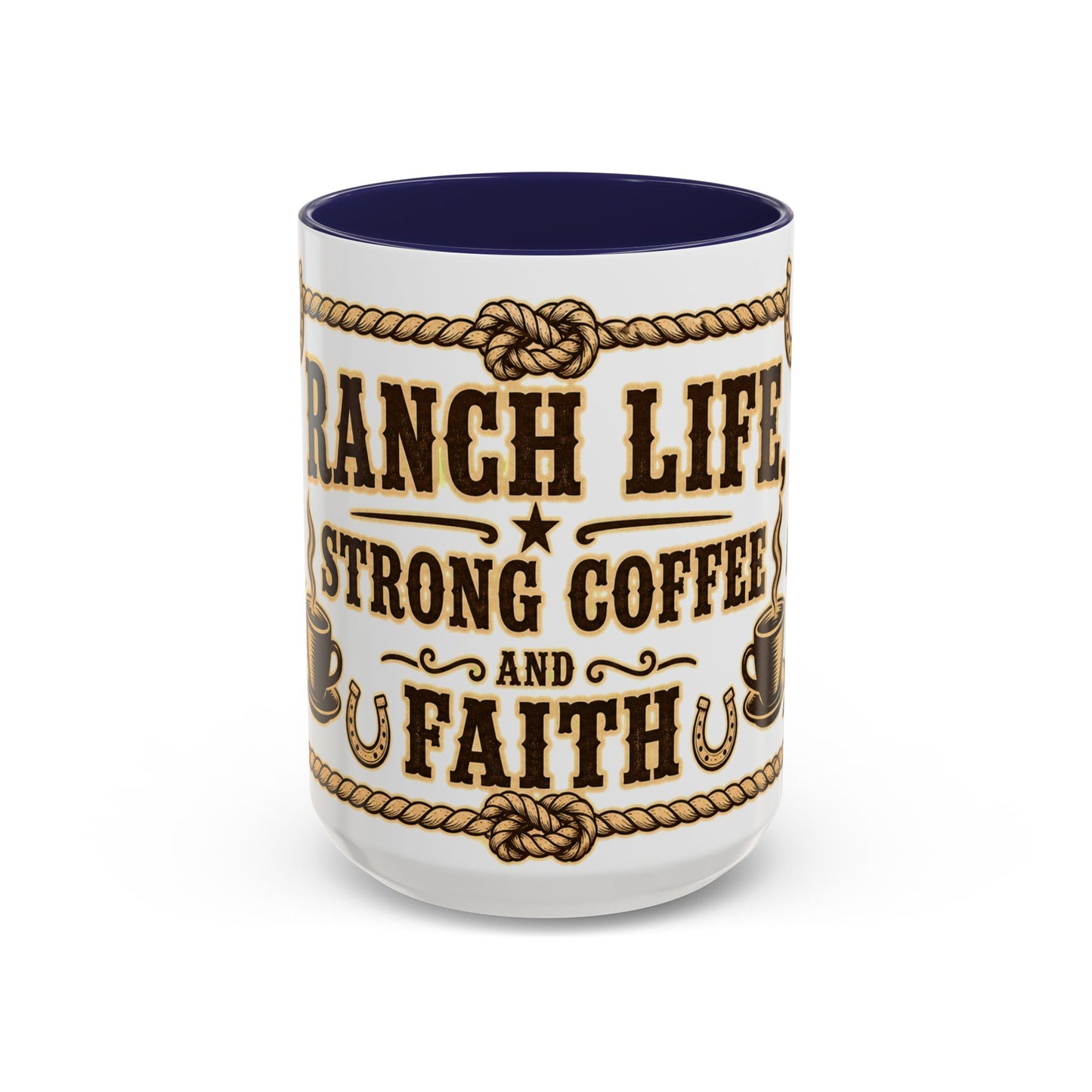 Ranch Life Coffee Mug, Fundraiser Mugs, Silent Auction Coffee Cups