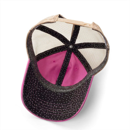 Women's Washed Mesh Hat Cowgirl Chic Ball Cap, Too Wild to Tame Hat