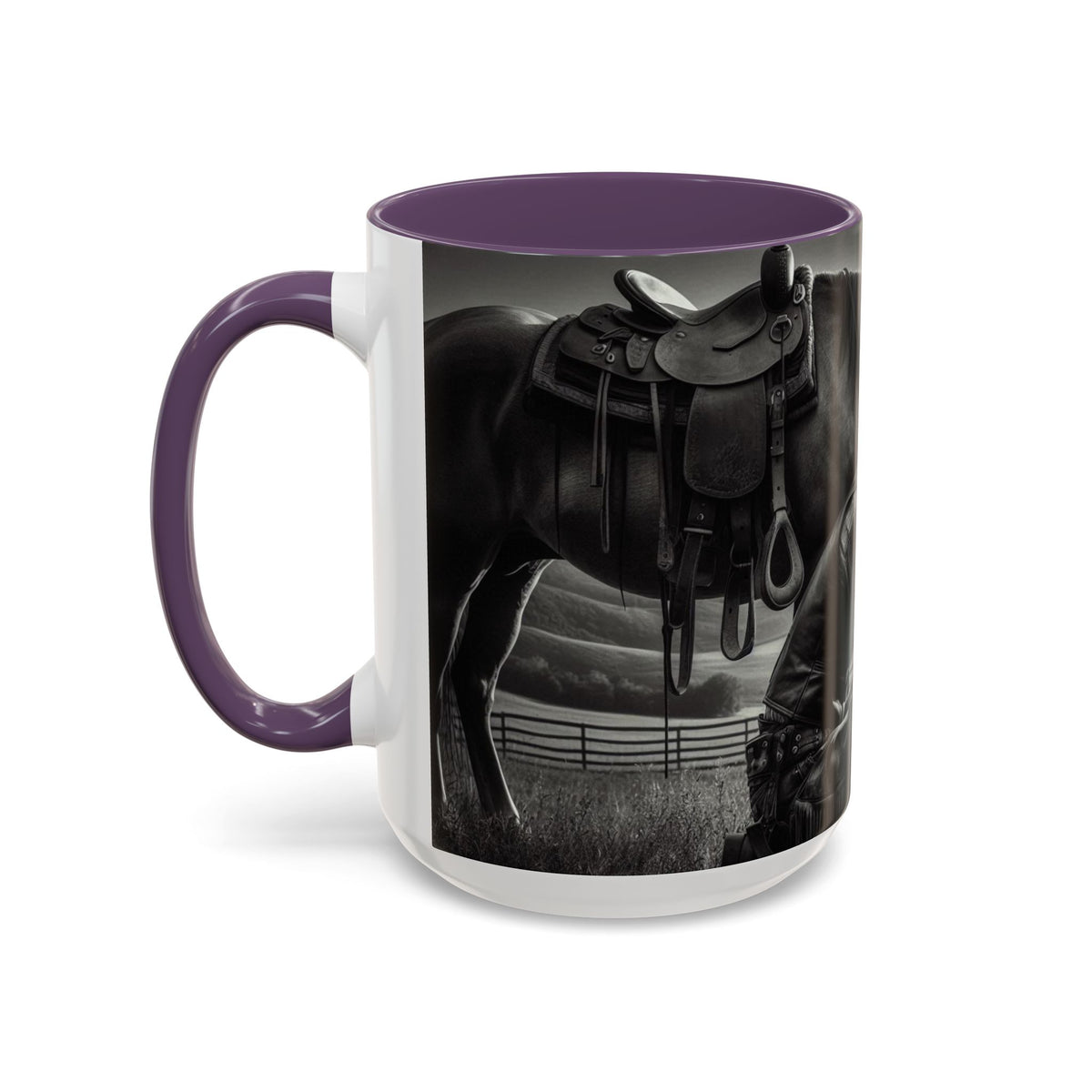 Praying Cowboy Inspirational Coffee Mug, Western Theme Mug