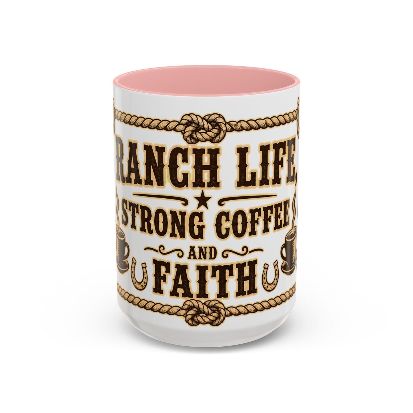 Ranch Life Coffee Mug, Fundraiser Mugs, Silent Auction Coffee Cups