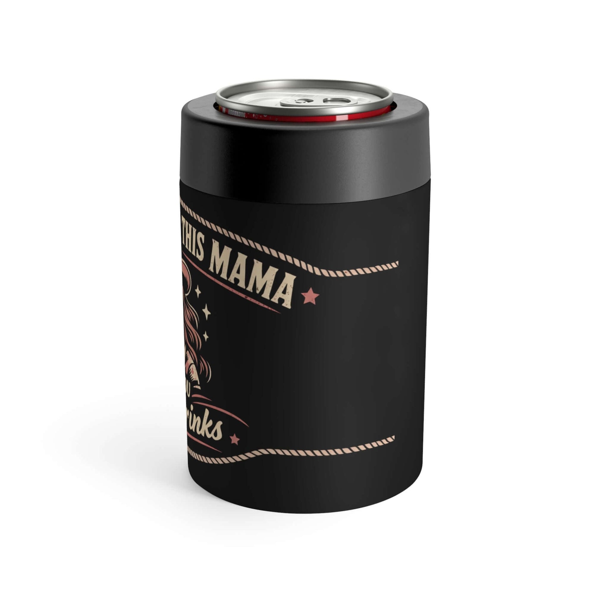 Western Can Holder with a stylish design for keeping drinks cold at BBQs or outdoor gatherings.