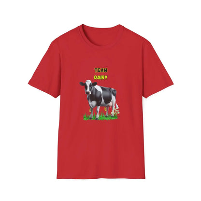 Team Dairy T-Shirt, Dairy Cattle Farmer Livestock Show Tee - The Best New Thing