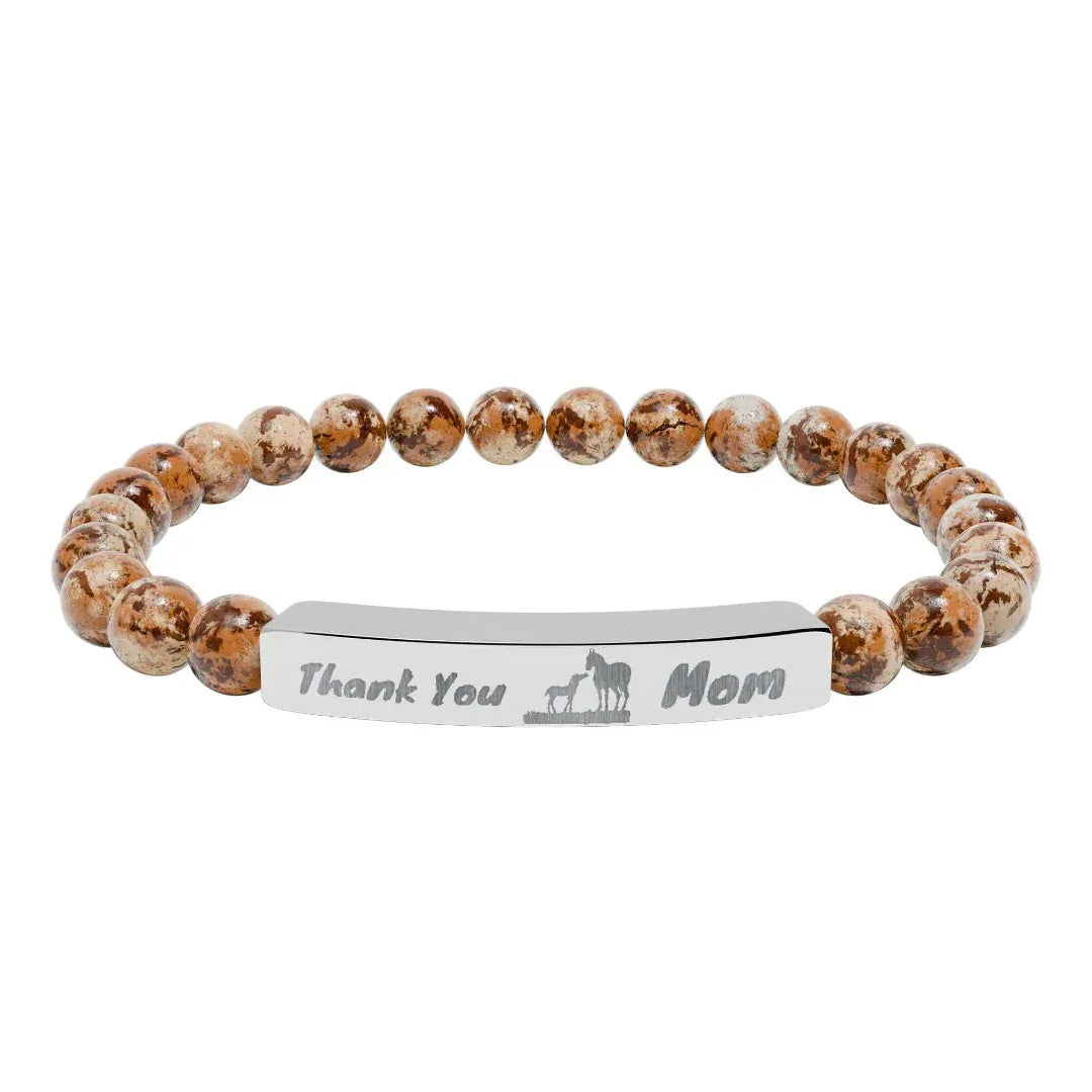 Engraved Personalize Bracelet, Gift for Mom, Gift for Friends - The Best New Thing