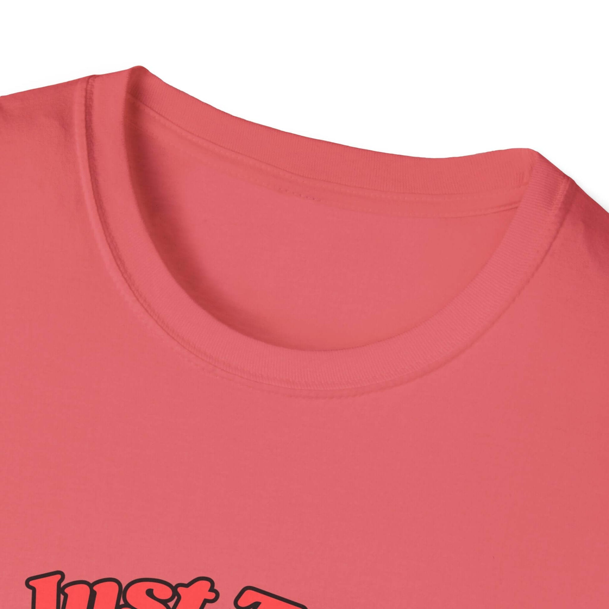 Funny Farm Wife Shirt close-up view featuring the neckline and soft fabric texture for comfortable wear.