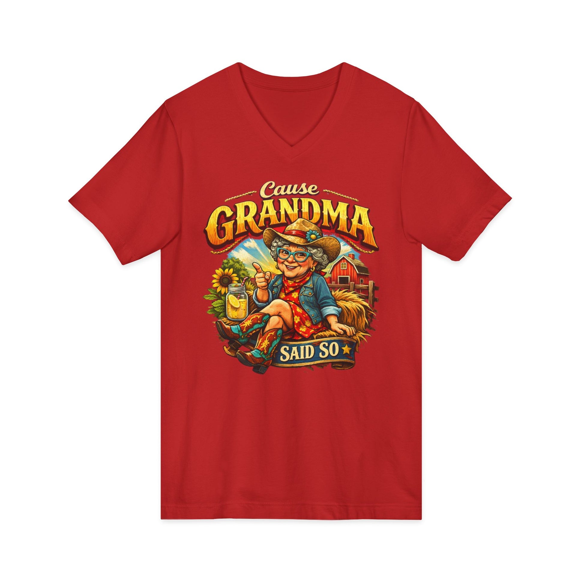Grandma T-Shirt with humorous design featuring a cartoon grandma, perfect gift for Granny and Mema.