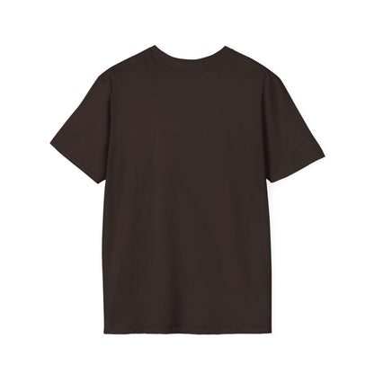 Back view of the Working Cows Humor T-Shirt, showcasing its lightweight design and crewneck style.