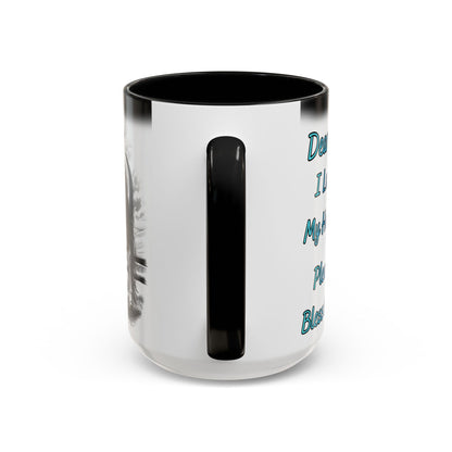 Praying Cowgirl Coffee Mug featuring heartfelt design, perfect gift for equestrian enthusiasts, 15oz capacity.